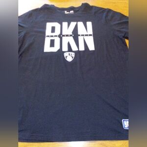 Brooklyn Nets Under Armour Loose Fit HeatGear Black XL NBA Combine T-Shirt